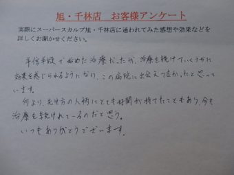 ２０代男性の発毛アンケートその４